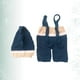 thumbnail image 5 of FELTECHELECTR Ropa de punto para bebé, disfraz creativo de bebé, ropa de dibujos animados para recién nacidos, accesorios de fotografía para bebés con gorro (0-3 meses), 5 of 6