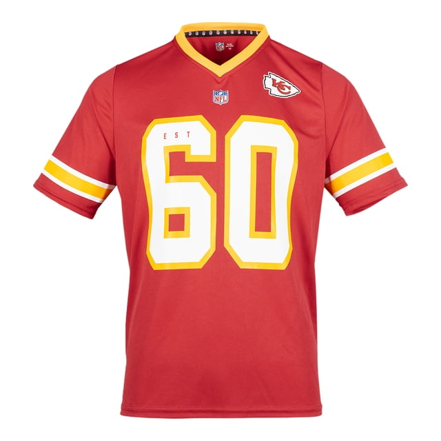 NFL Playera Oficial Kansas City Chiefs Rojo de Hombre