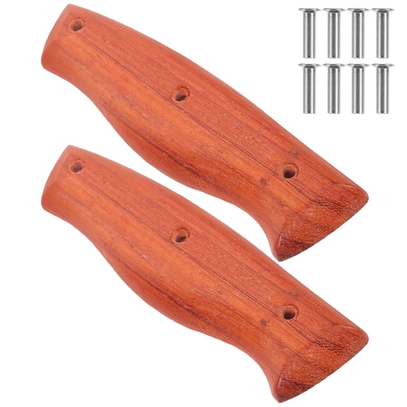 2 Pcs Chefs Knife Supplies Handle Kitchen Replacement