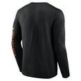 thumbnail image 3 of Men's Fanatics Black Philadelphia Flyers Headline Long Sleeve T-Shirt, 3 of 3