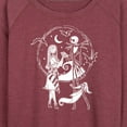thumbnail image 3 of The Nightmare Before Christmas - Jack Sally Zero - Women's Lightweight French Terry Long Sleeve Shirt, 3 of 5