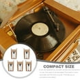 thumbnail image 3 of OULII 5Pcs Record Player Stylus Golden Phonograph Attachment High Precision Tone, 3 of 8