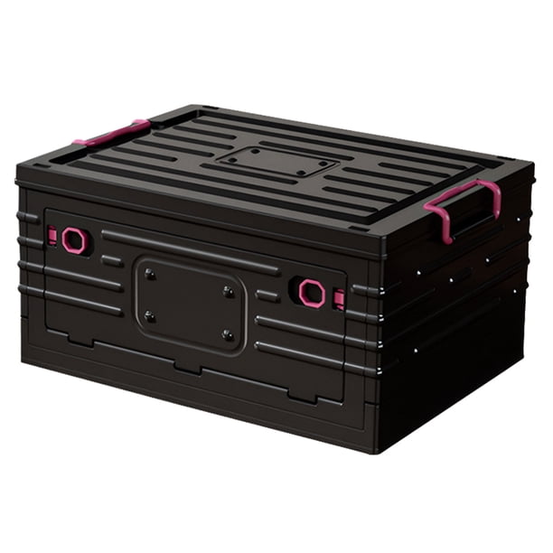 Contenedor Almacenamiento Caja Plástico Plegable 40 L Apilable