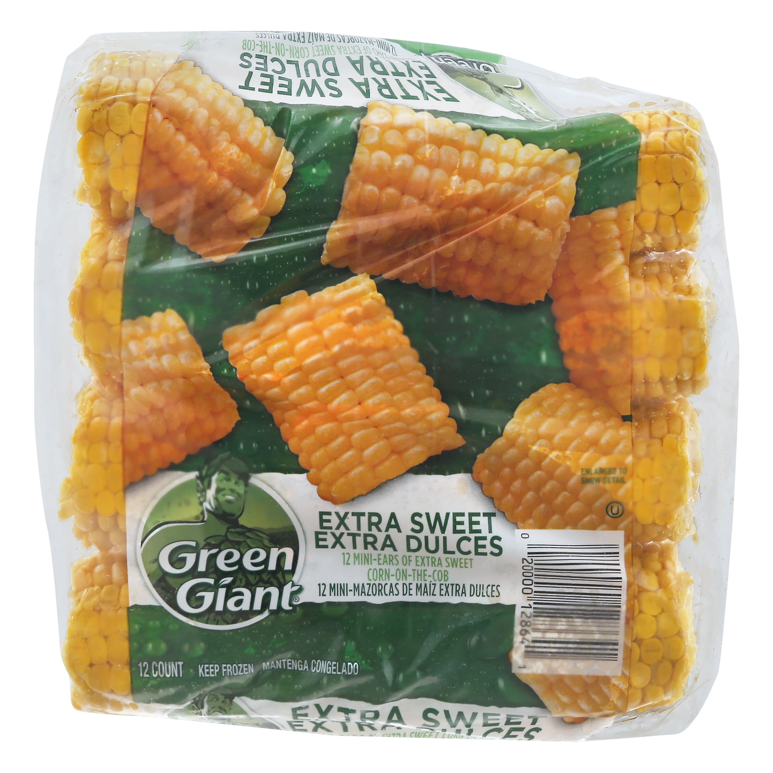 Green Giant Corn On The Cob Extra Sweet, 12 Ct (Frozen)