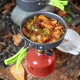 thumbnail image 5 of Kit de Cuisine de Camping pour la Randonnée Ensemble de Cuisson de Camping - Ensemble de Casseroles et Poêles de Camping - Réchaud de Camping Portable et Réchaud de Randonnée, 5 of 5