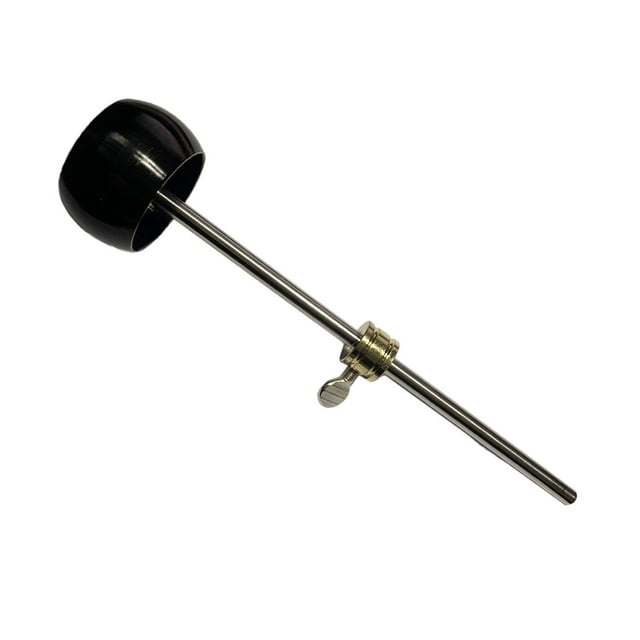 Pedal de bombo CUTICAT ajustable duradero herramienta musical negro