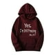 thumbnail image 1 of Sudadera con capucha para hombre, informal, con estampado navideño, de manga larga, tipo blusa, 1 of 4