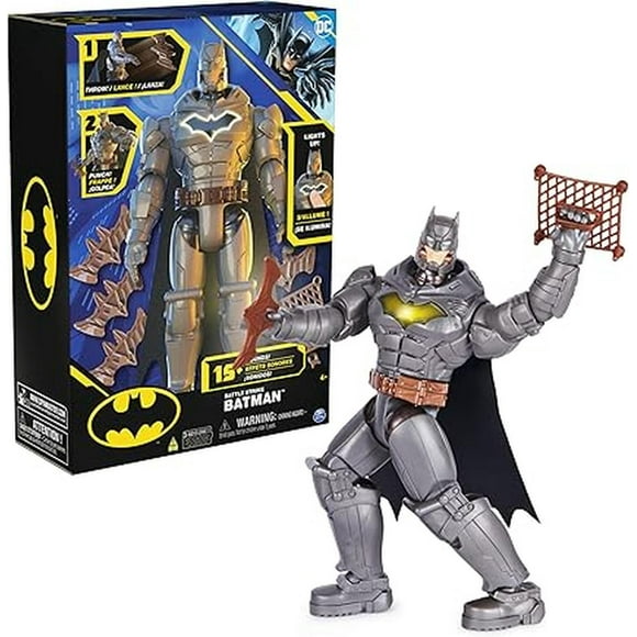 DC Comics, Battle Strike Batman Figura de acción de 12 pulgadas