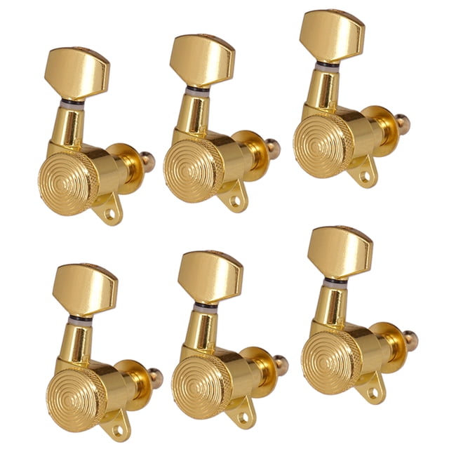 6x Cvijas De Afinación De Cuerdas Seldas Cabezas De Sintozador Para Accesorios De Guitarra Eléctrica O Acústica, 6 Derecha Gloria Afinadores de afinación