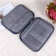 thumbnail image 4 of TABLZONE Water Resistant Navy Passport Wallet Long Case for Travel with Rfid Protection, 4 of 7