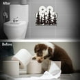thumbnail image 6 of Forest Toilet Paper Holders Tree Toilet Paper Holder Shelf Wall Mount Toilet Paper Storage for Extra 8 Rolls Metal Black Toilet Paper Organizer Toilet Paper Roll Holder for Bathroom Decor, 6 of 8