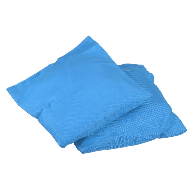 Unique Bargains Sacs de Sable en Toile pour Jeu de Lancer à la Main en Plein Air, Bleu 2 Pack