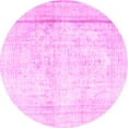 thumbnail image 1 of Ahgly Company Indoor Round Persian Pink Traditional Area Rugs, 5' Round, 1 of 4