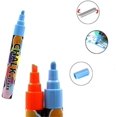 thumbnail image 4 of Liquid chalk markers for blackboards, premium liquid chalkboard neon pens, chalk markers for chalkboards, markers, pens, windows, blackboard, glass (8 pieces), 4 of 7