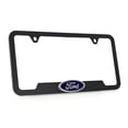 thumbnail image 3 of Marco para Placa Ford con Logo 3D en Plástico ABS Negro, 3 of 4