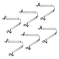 thumbnail image 1 of Unique Bargains 8.5x6mm Kayak Paddle Snaps, Hollow Button Double Pins Lock Tube Spring Clips for Tent Pole, 6 Pack, 1 of 6