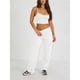 thumbnail image 5 of Pantalones Cargo de Mujer, de Felpa, de Talle Alto, Holgados, Estilo Deportivo, para Mujer, Pantalones Casuales con 8 Bolsillos. L, 5 of 9