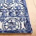 thumbnail image 5 of SAFAVIEH Trace Aditi Oriental Area Rug, Navy/Ivory, 4' x 6', 5 of 7