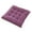 Purple, variant on Ludlz Seat Pad Anti-Slip Strap Design Soft Texture Plush High Elasticity Protective Washable Thickened Student Square Chair Cushion for Home
