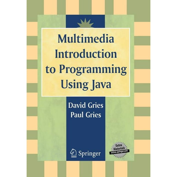 Multimedia Introduction to Programming Using Java (Paperback) - Walmart.com