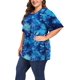 thumbnail image 2 of Camiseta de manga corta de verano para mujer de talla grande de Hailey, 2 of 6