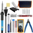 thumbnail image 3 of Internal Heat 60W Kit Set Thermostatic Adjustable Temperature Soldering Iron Set, 3 of 4