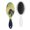 White-60, variant on Fried Egg Breakfast Hair Brush, Cooking Foodie Design Detangling Paddle Brush, Eggshell Chick Pattern, Soft Bristle Brush for All Hair Types