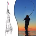 thumbnail image 3 of <p>Umbrella Rig With Swivels, Excellent Multi-Lure Rigs, Lifelike Strong Beautiful Appearance High Performance For Friends Parents</p>, 3 of 7