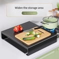 thumbnail image 2 of kurtrusly Stainless Steel Gases Stove Cover Practical And Durable Protector Electric Cooker Cover Metal 30x40x5, 2 of 4