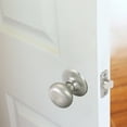 thumbnail image 3 of Design House Cambridge 6-Way Passage Universal Hall and Closet Door Knob, Satin Nickel, 3 of 13