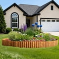 thumbnail image 1 of Metal Garden Edging – Flexible Corrugated 8" x 20Ft Galvanized Steel – Rust-Resistant – Easy DIY Install – Flower Beds, Raised Beds, Lawns & Walkways – Rust Color, 1 of 7