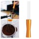 thumbnail image 4 of Tamper de café Sunnimix Manipulación de café con Bolígrafo de arte de café oro, 4 of 5