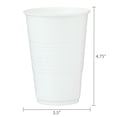 thumbnail image 5 of Plastic Disposable Party Cups, Bright White, 16 oz, 18 Pieces, by Way To Celebrate, 5 of 5