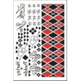 thumbnail image 3 of Halloween , Temporary Tattoo Joker Tattoo Bow Sticker Carnival Halloween...halloween Decoration2pcs, 3 of 5