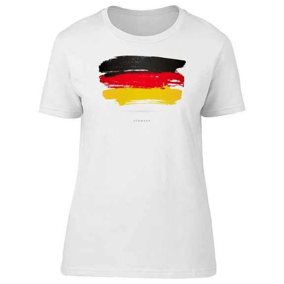 Grunge Germany Flag Watercolor T-Shirt Men -Image by Shutterstock, Male Large