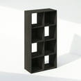 thumbnail image 2 of Furinno Pelli Cubic Storage Cabinet, Bookcase, Bookshelf, 8-Cube, Espresso, 2 of 6