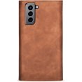 thumbnail image 2 of Wallet Case for Samsung Galaxy S21 for Women, Shoulder Crossbody Purse Handbag Neck Strap Lanyard Cover with ID Card Holder Phone Case for Samsung Galaxy S21 XK Brown, 2 of 18