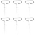 thumbnail image 1 of 6 Pcs Ice Anchor Power Drill Adapter Fishing Tent Pegs, 1 of 5
