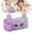 Purple, variant on Clearance Cute Pencil Pouch | Fashionable Soft Plush Cat Pen Pouch Case Gradient Colors Large Capacity Pencil Organizer Smooth Zipper Stationery Storage Bag