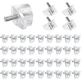 thumbnail image 1 of 50 Pieces 3mm Clear Shelf Pins - Cabinet Shelf Support Holder Pegs, 1 of 5