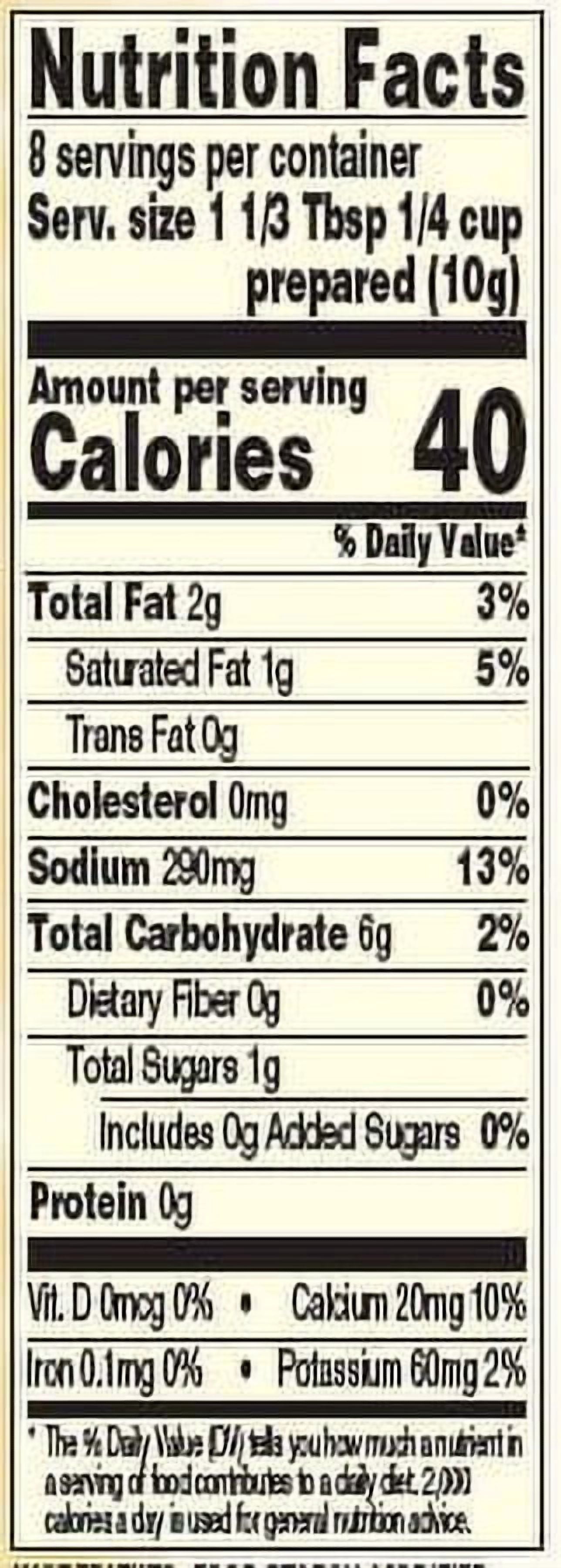 Pioneer Gluten Free Country Gravy Mix, 2.75 oz, Resealable Pouch