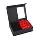 thumbnail image 3 of Caja organizadora de joyas con forma de rosa para cumpleaños y despedidas de soltera. rojo, 3 of 9