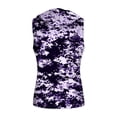 thumbnail image 4 of Zylanna Men's Sleeveless Hooded Tank Top, Lightweight Camouflage Breathable Moisture Wicking Summer Pullover Tops Gym Workout Purple, 4 of 9