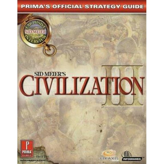 Pre-Owned Sid Meier's Civilization III (Prima's Official Strategy Guide) (Paperback) 0761536450 9780761536451