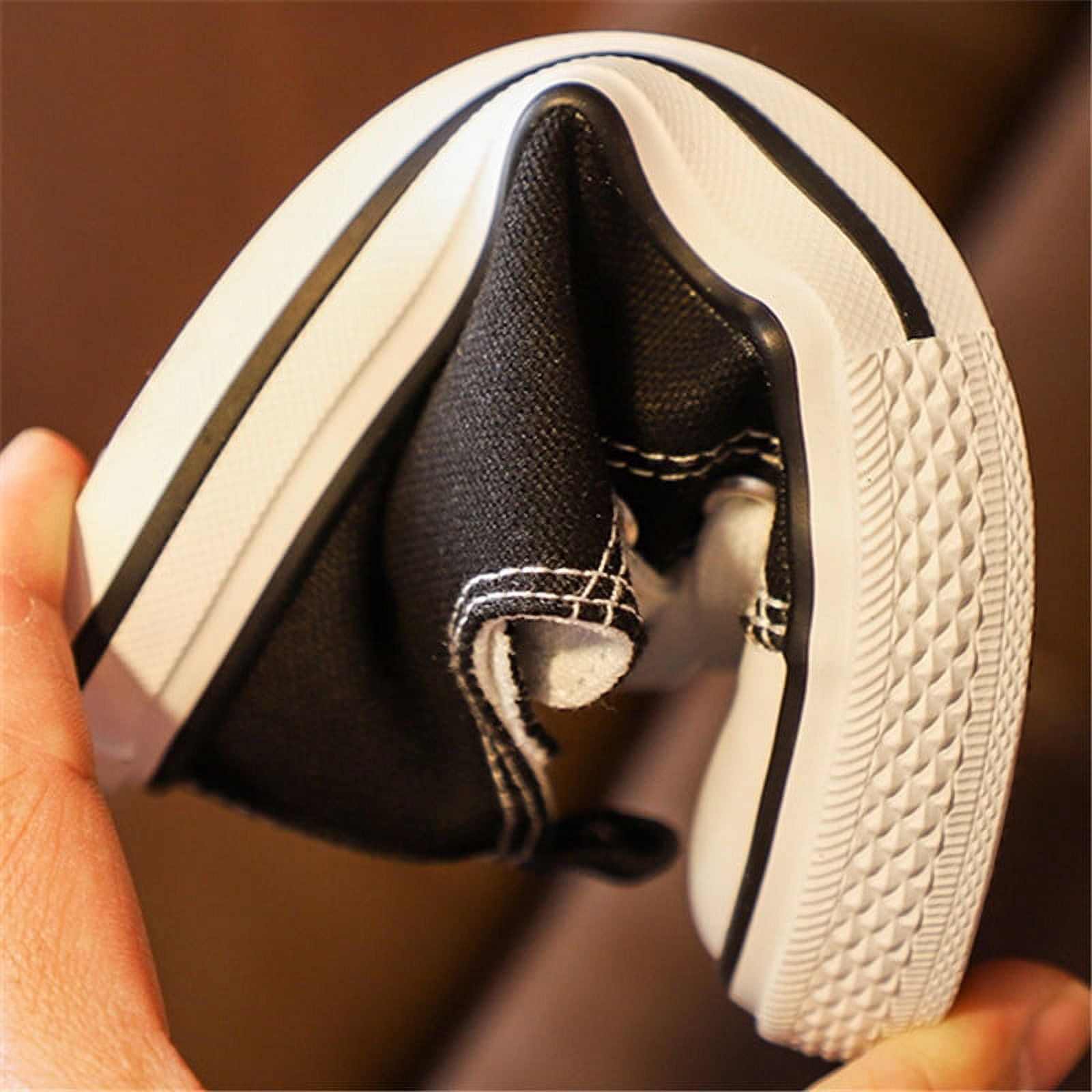 PatPat Kids' Canvas Sneakers Lace-Up Walking Shoes photo 2