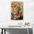 thumbnail image 2 of ARTCANVAS Annunciation 1919 Canvas Art Print by Heinrich Campendonk - Size: 26" x 18" (0.75" Deep), 2 of 9