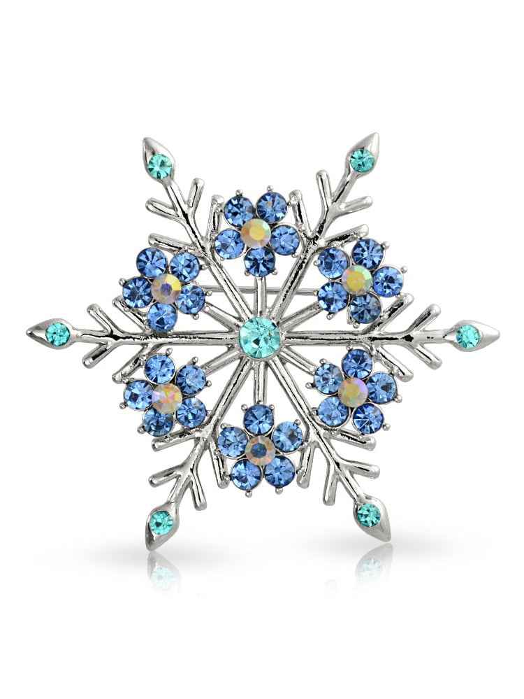 snowflake brooch