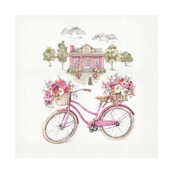 Lisa Audit 'Obviously Pink 16' Canvas Art