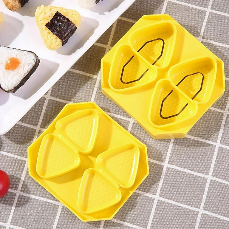 Temu 7pcs Sushi Maker Kit - Easy and Fun Way to Make Homemade Sushi at Home  - Beginner-Friendly Onigiri Mould for Rice Balls - Perfect for Lunch and  Snacks $3.59