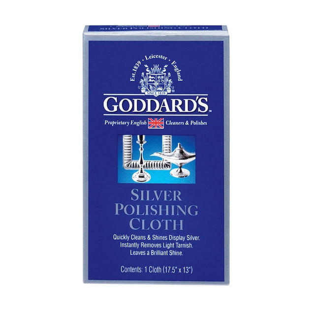 Paño de pulido plateado Goddard's 707684 (paquete de 6)